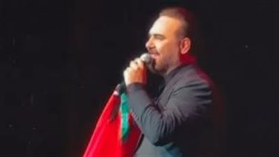 لفتة إنسانية من وائل جسار تضامنًا مع الشعب المغربي خلال حفله الأخير