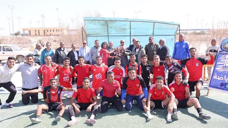 فريق كلية علوم الرياضة بقنا