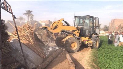 إزالة 20 حالة تعد بـ6 مراكز خلال الموجة الـ28 للإزالات بأسيوط
