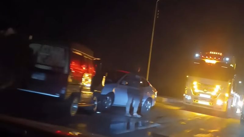 صورة من موقع الحادث 