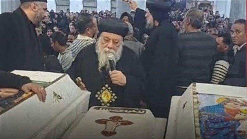 تشييع جثامين أطفال دير أبو فانا