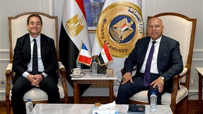 كامل الوزير يبحث مع السفير الفرنسي تسريع مشروعات النقل المشتركة