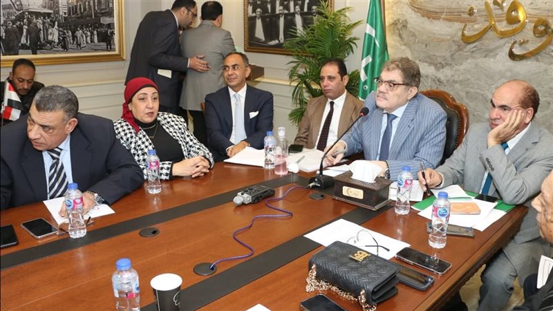 اجتماع الهيئة العليا لحزب الوفد