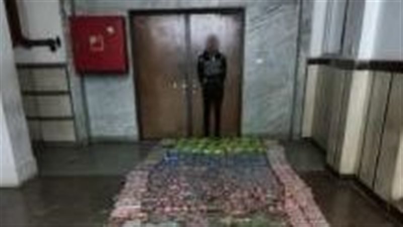 المتهم و الألعاب النارية المضبوطة 