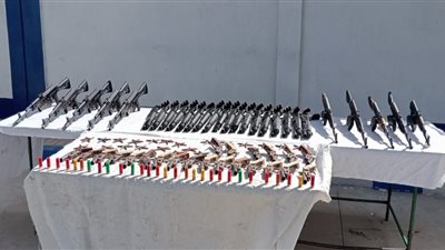الداخلية تواصل مداهمة البؤر الإجرامية.. ضبط 20 قطعة سلاح قيمتها 20 مليون جنيه