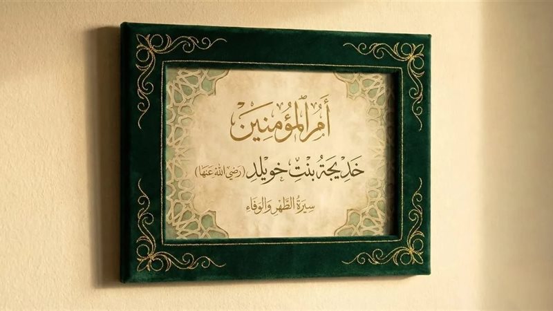 مقال عن السيدة خديجة 
