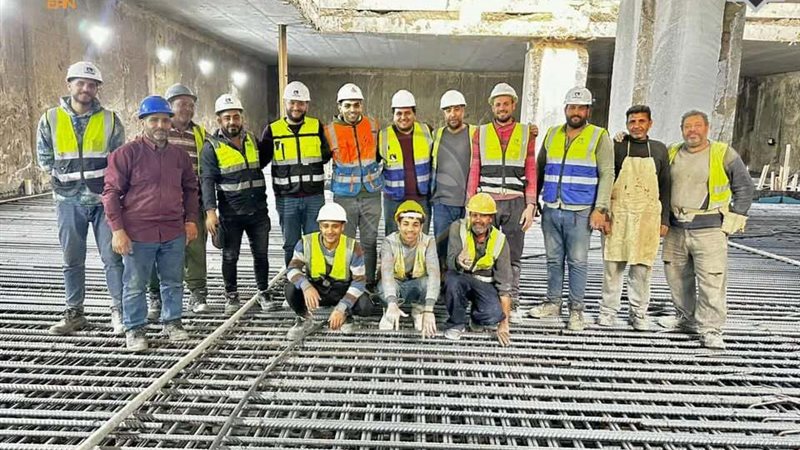 إنشاء محطة المساحة