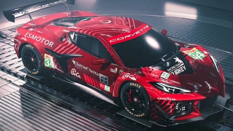 TF Sport رسميًا عن تصميم سيارتها الجديدة Chevrolet Corvette 