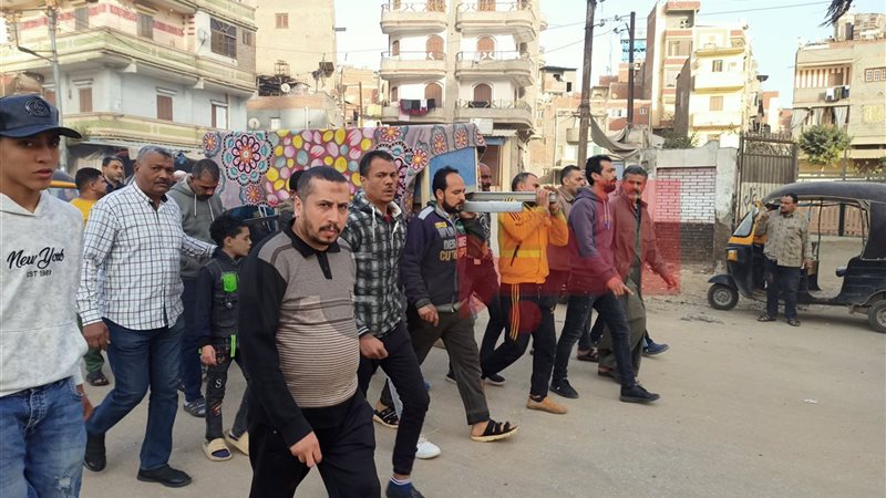 صورة من الجنازة