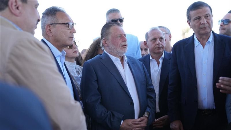 محافظ المركزي ورئيس البنك الأهلي ووزير الزراعة