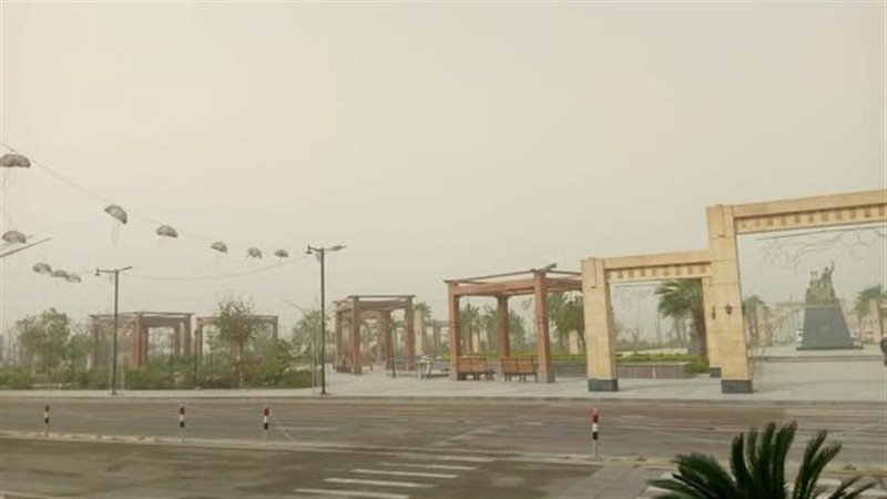 جانب من اغلاق اسوان 