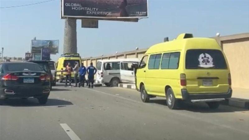 اثار الحادث 