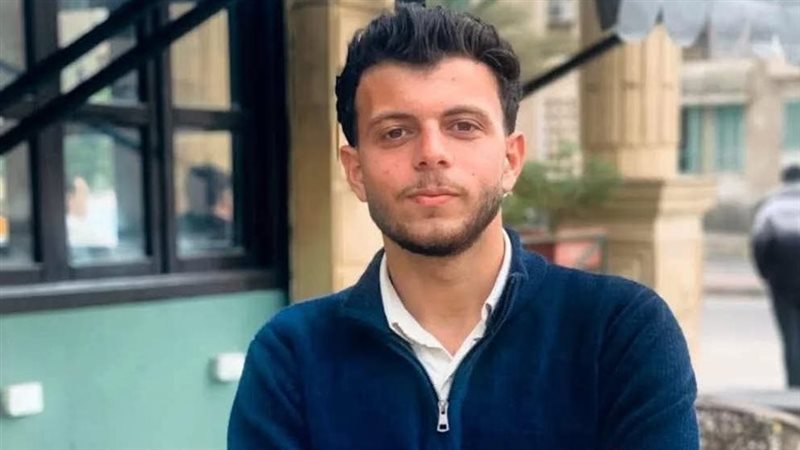 الشاب محمد طارق زغلول المتوفي بحريق الشعراء بدمياط 