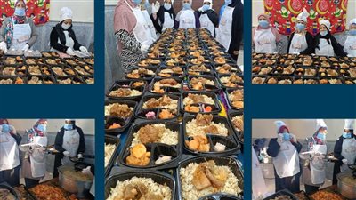 يوفر 350 وجبة.. محافظ قنا يشيد بمبادرة 