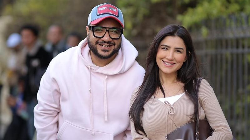  مي عمر ومحمد سيد بشير