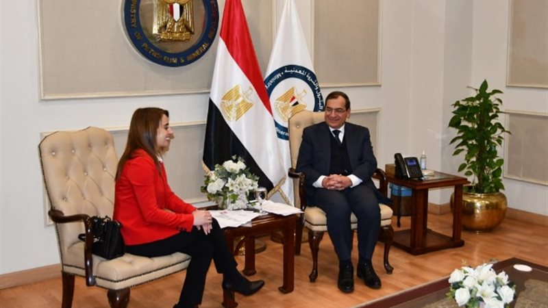 وزير البترول ودينيس أبو دينين