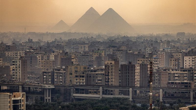تغليف الأهرامات