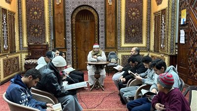 إقبال على مجلس إقراء القرآن الكريم بمركز كفر سعد