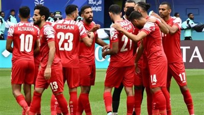 أمم آسيا، منتخب الأردن يتعادل سلبيا مع نظيره طاجيكستان في الشوط الأول