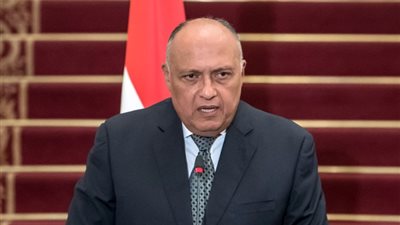مؤتمر صحفي مشترك لوزير الخارجية ونظيره الفرنسي اليوم