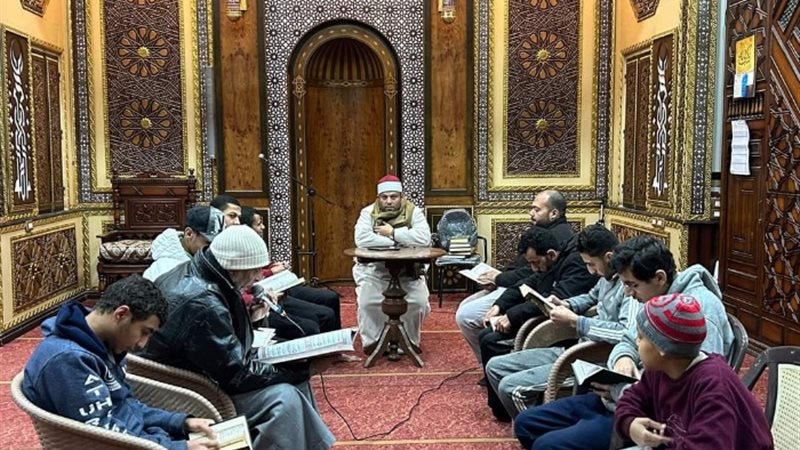 مجلس الإقراء للقرآن الكريم بمركز كفر سعد