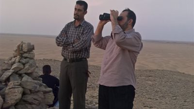 رؤية الهلال، مشاهد وكواليس حقيقة للاستطلاع من جبل المقطم و7 نقاط أخرى