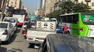 الحالة المرورية، كثافات متوسطة بشوارع القاهرة والجيزة