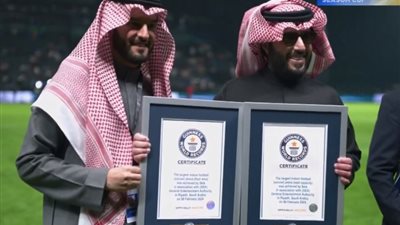 ملعب المملكة أرينا يدخل موسوعة جينيس للأرقام القياسية