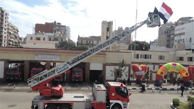 النيابة تنتدب فريق لمعاينة حريق نشب داخل شقة سكنية بالهرم