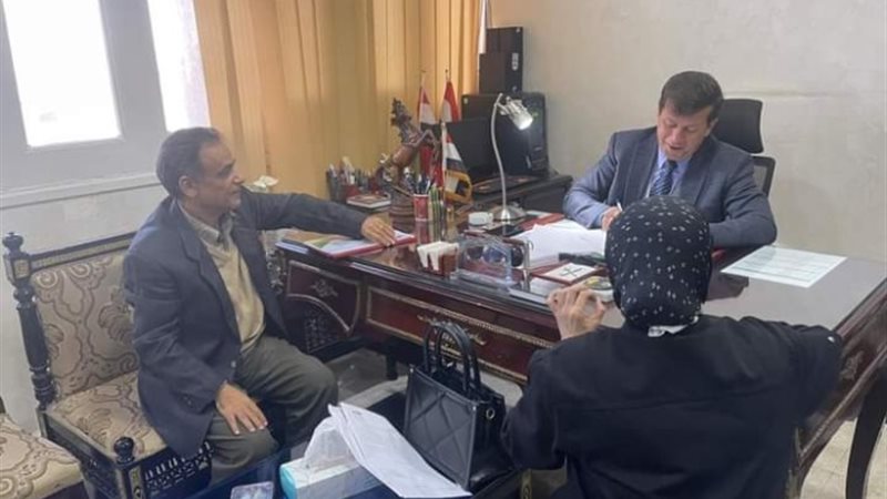 لقاء السكرتير العام بدمياط
