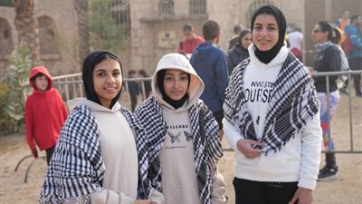 ماراثون «run for Gaza»،  من مدارس مصر لدعم غزة (صور)
