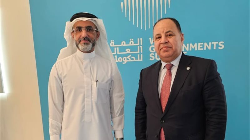 وزير المالية، مع الدكتور فهد بن محمد التركى