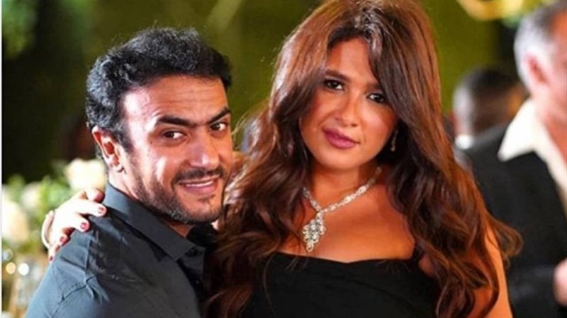 ياسمين عبد العزيز واحمد العوضي