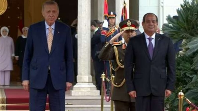 الرئيس السيسي والرئيس أردوغان
