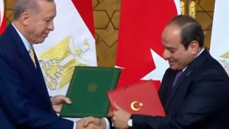 السيسي وأردوغان قمة مصرية تركية