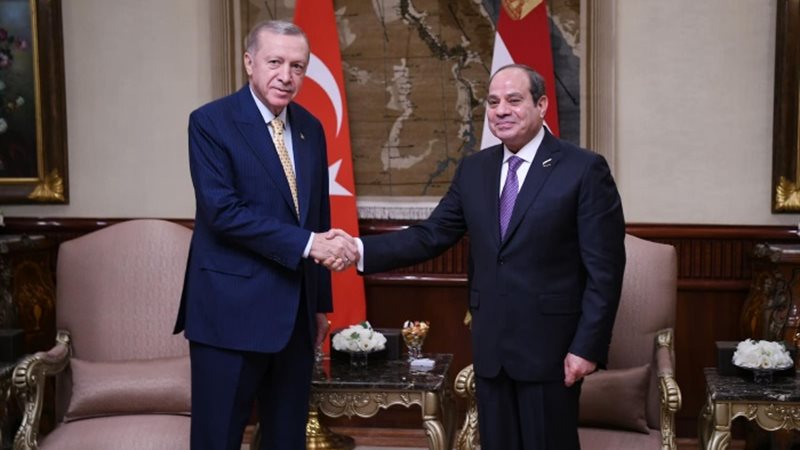 الرئيسين السيسي وأردوغان