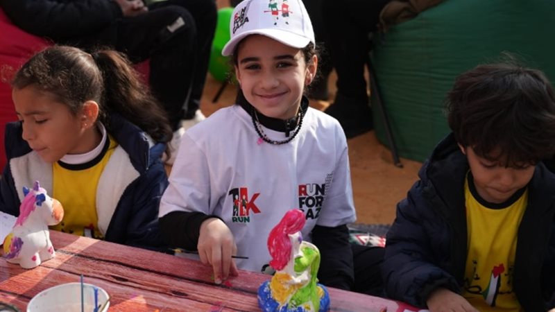 ماراثون run for Gaza