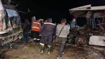 مصرع 3 وإصابة 5 في حادث بطريق الإسكندرية الصحراوي