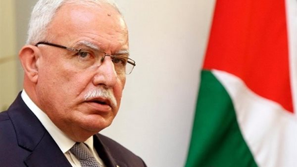 وزير الخارجية الفلسطيني،