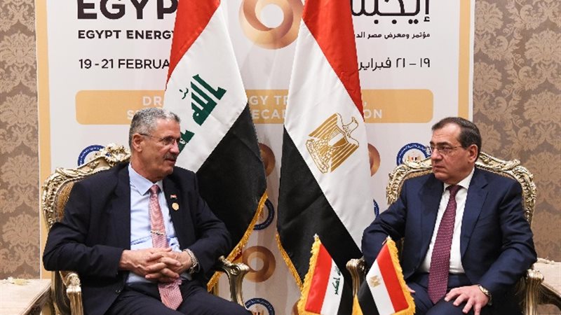 وزير البترول المصري والنفط العراقي