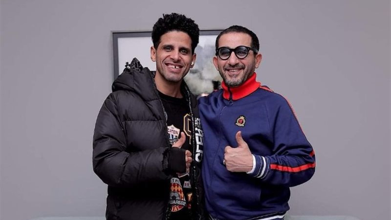 أحمد حلمي وحمدي المرغني