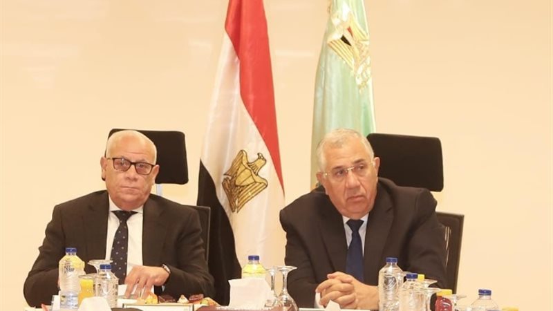 وزير الزراعة ومحافظ بورسعيد