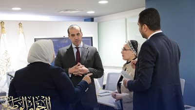 بدء الجلسة المختصة بالحوار الوطني لمناقشة هيكل وعجز الموازنة