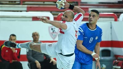 الزمالك يفوز علي سموحة في بطولة دوري المحترفين لكرة اليد