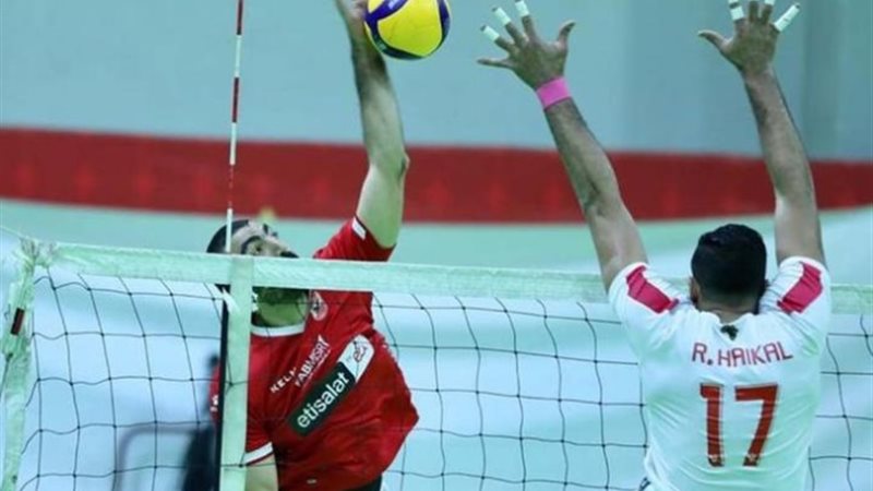 فرق الأهلي والزمالك لكرة الطائرة