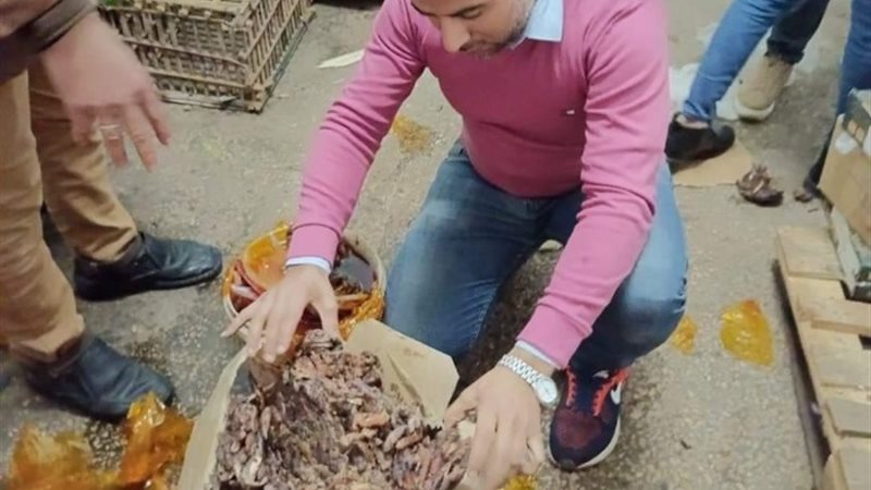 جانب من المضبوطات