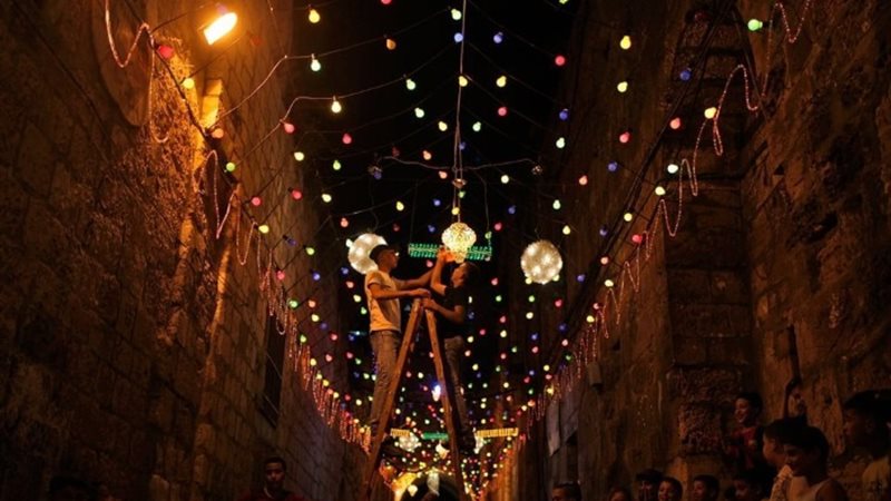 زينة وفوانيس رمضان