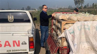 ضبط 2640 رغيف خبز قبل بيعها بالسوق السوداء وإغلاق مخابز مخالفة بالسنبلاوين