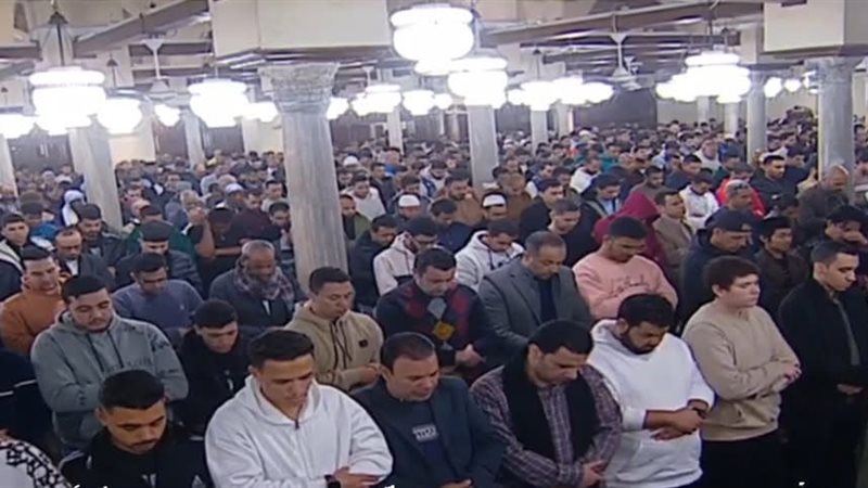 صورة للمصلين