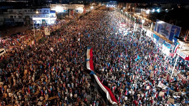 تجمعات في عدن